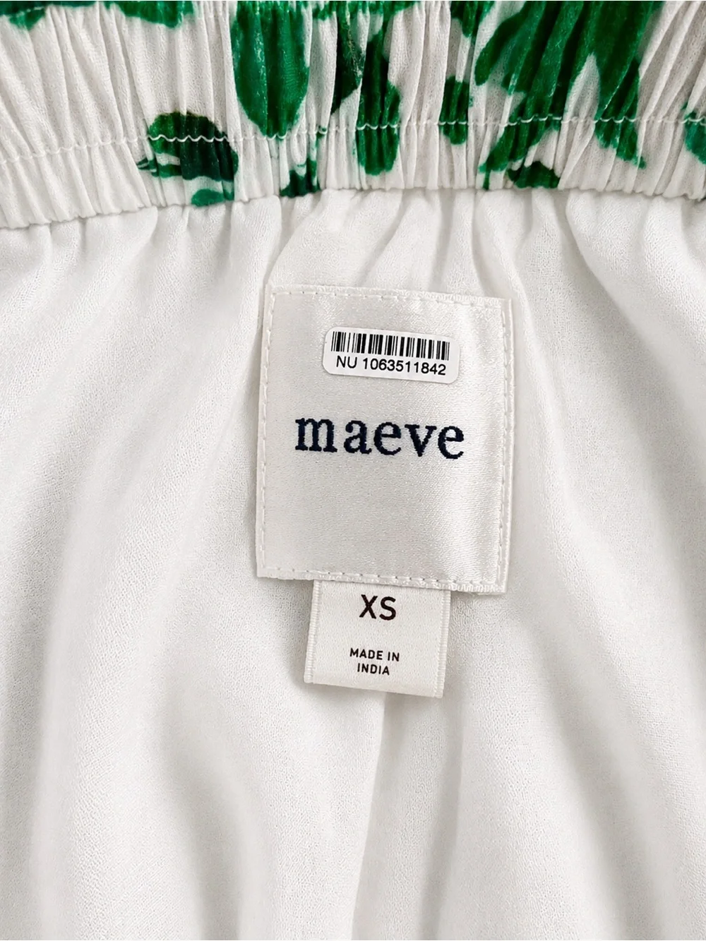 Maeve by Anthropologie The Jacie Poplin Printed Midi Skirt Size XS